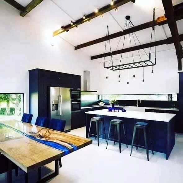 Epoxidboden für Wohnbereich und Badezimmer